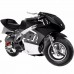 XtremepowerUS Gas Pocket Bike Motorcycle 40cc 4-stroke Engine, Yellow Frame   571180303